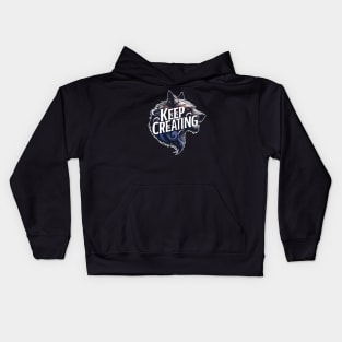 Keep Creating Kids Hoodie